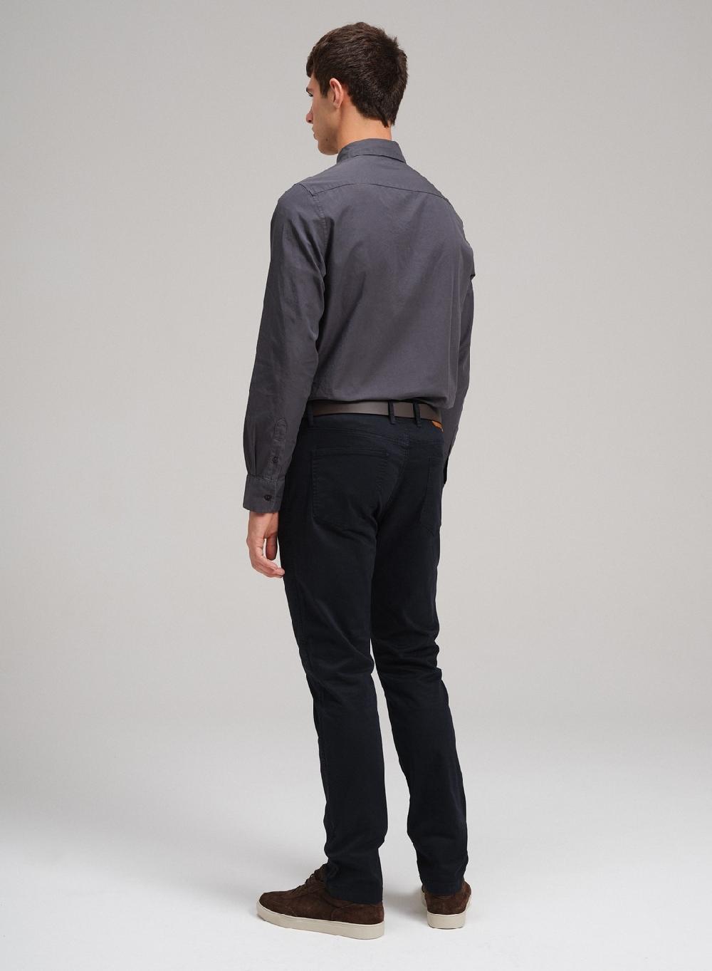 Etiqueta negra Camisa basica poplin pima Tienda