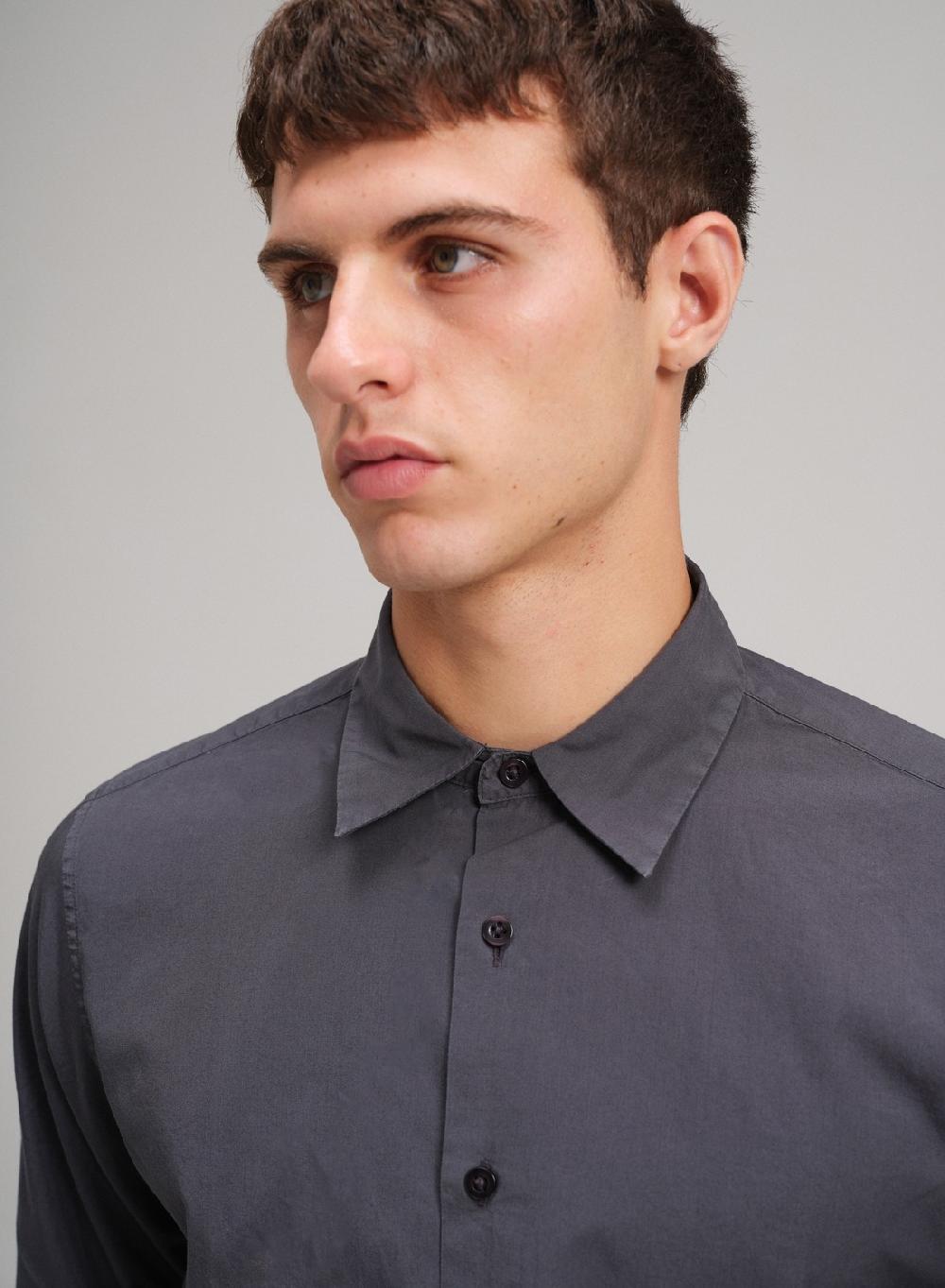 Etiqueta negra Camisa basica poplin pima Tienda