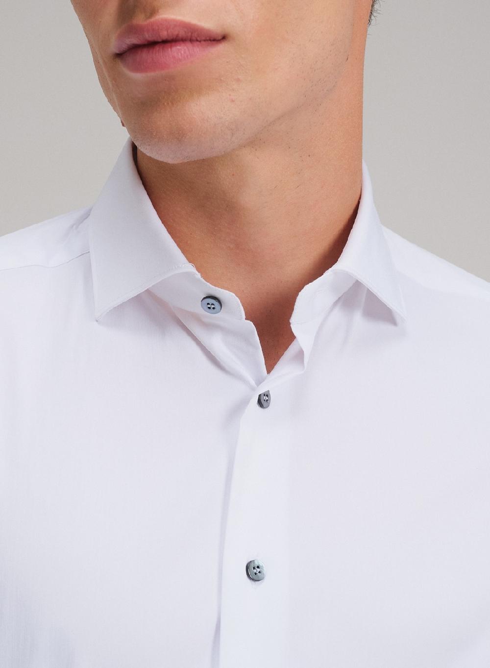 Etiqueta negra Camisa raso slim fit made in Italy COMPRAR AHORA