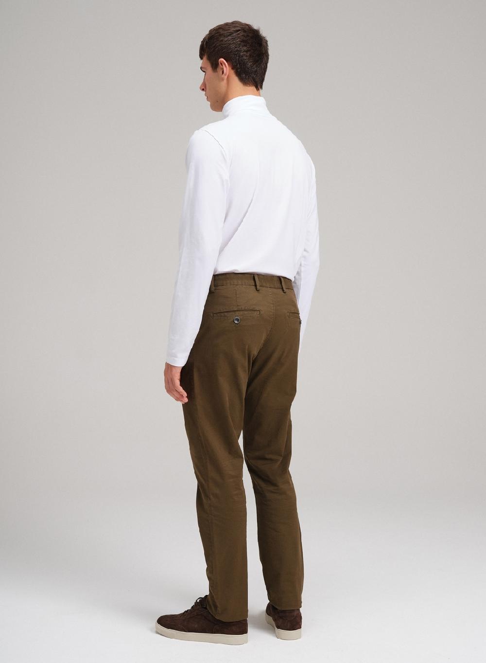 Etiqueta negra Pantalon trabas gabardina lavado Descuentos del mes