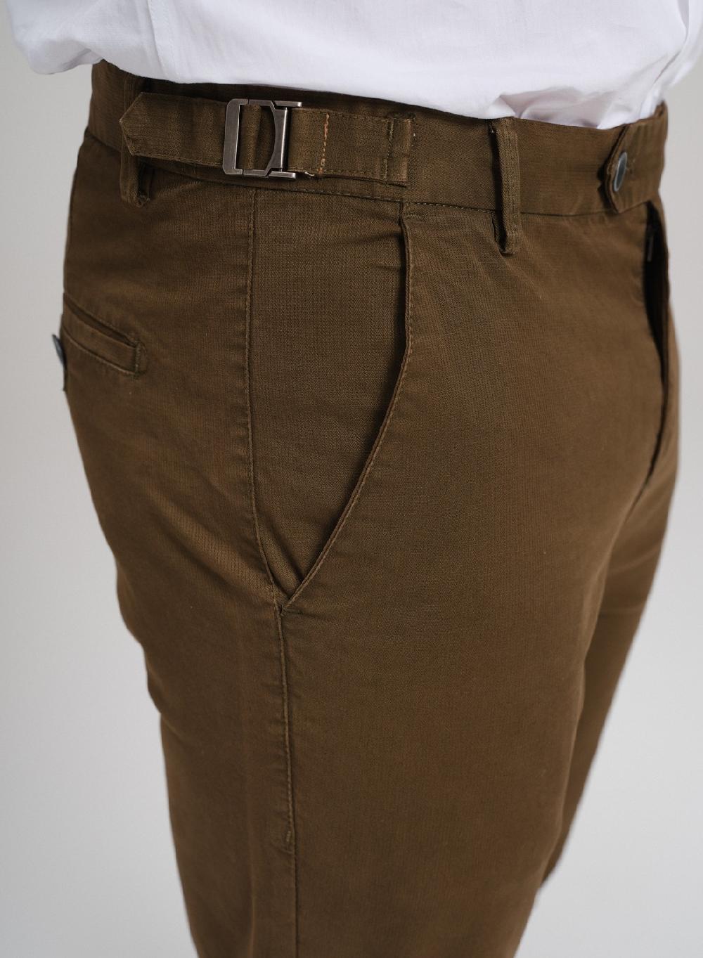 Etiqueta negra Pantalon trabas gabardina lavado Última moda