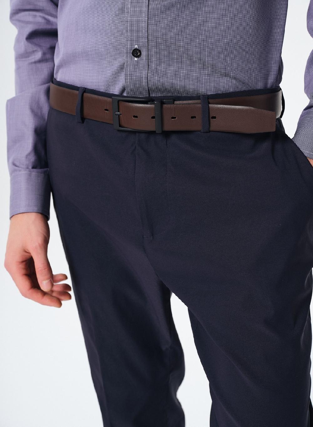 Etiqueta negra Pantalon formal Venta caliente