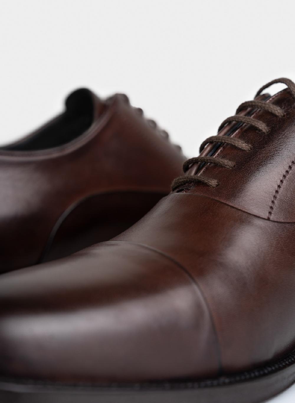 Etiqueta negra Zapato acordonado recorte y puntera Rebajas baratas