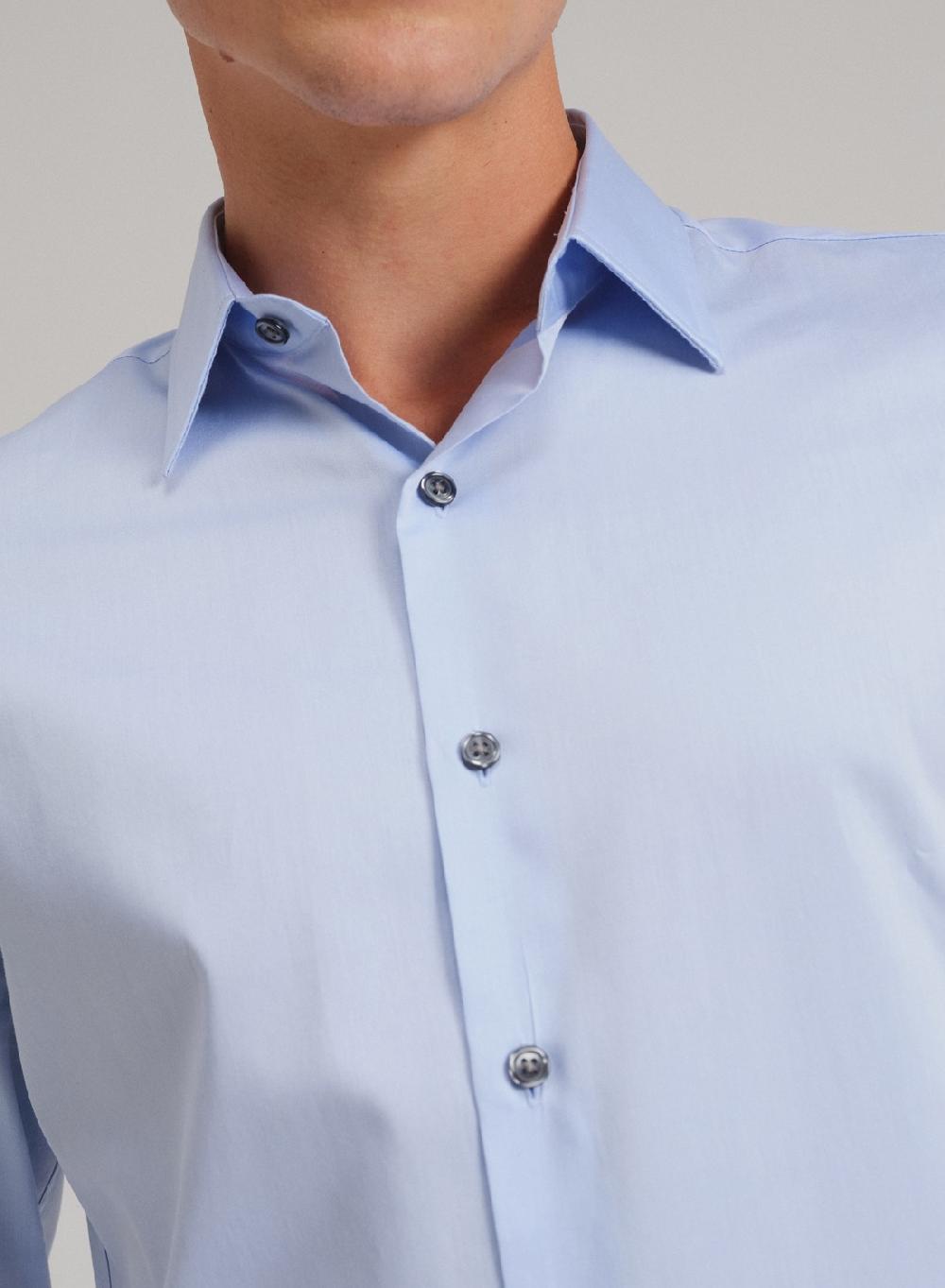 Etiqueta negra Camisa formal basica Tienda