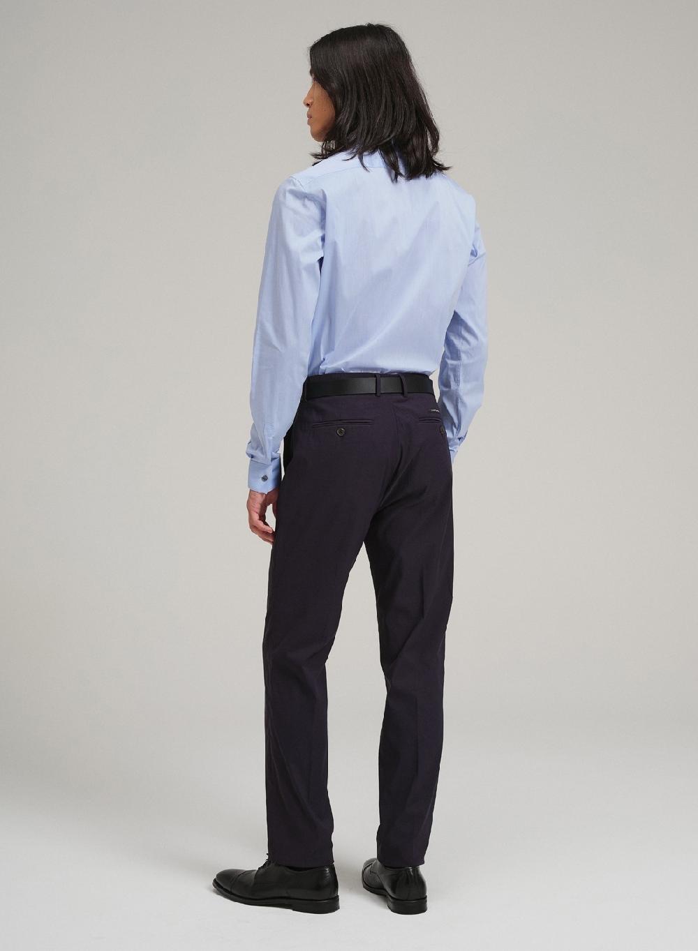Etiqueta negra Camisa formal slim fit Liquidación