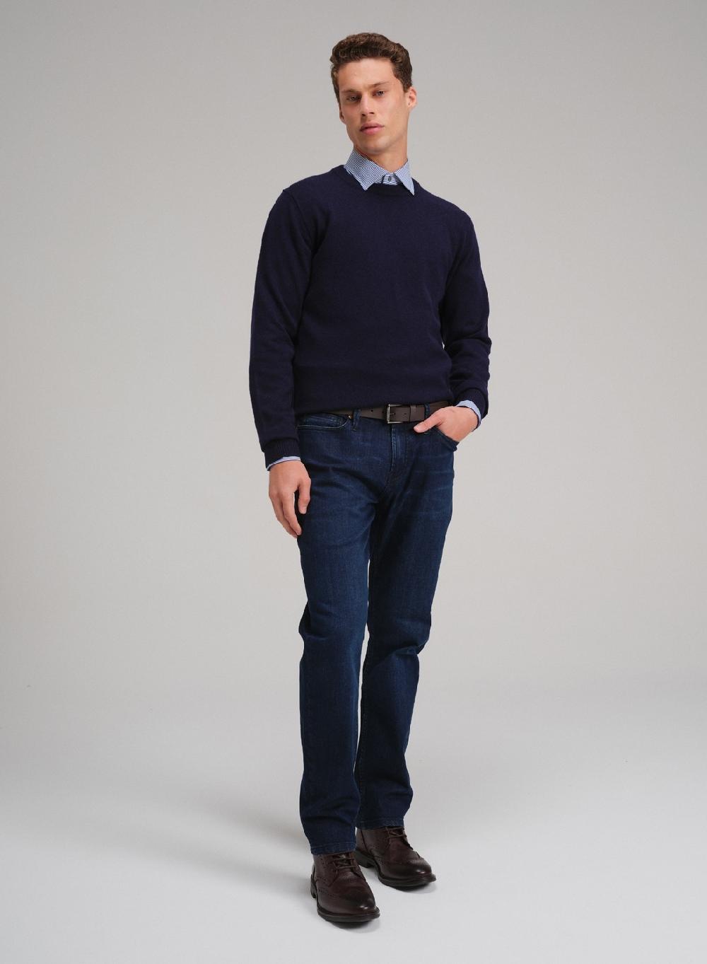Etiqueta negra Sweater cuello U vivo lana cashmere Envío gratis