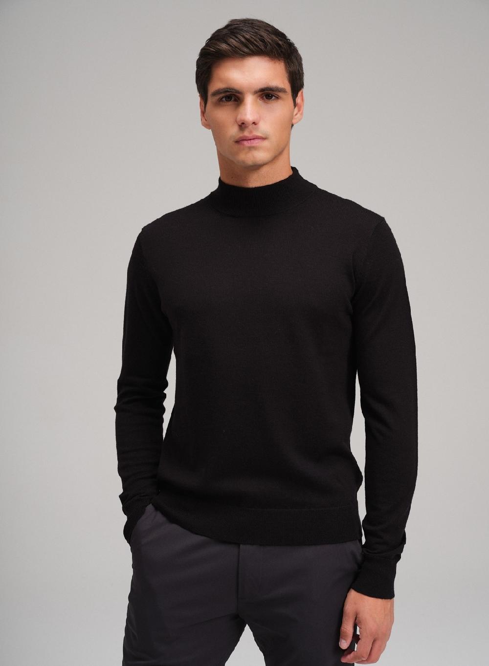 Etiqueta negra Media polera merino Último día
