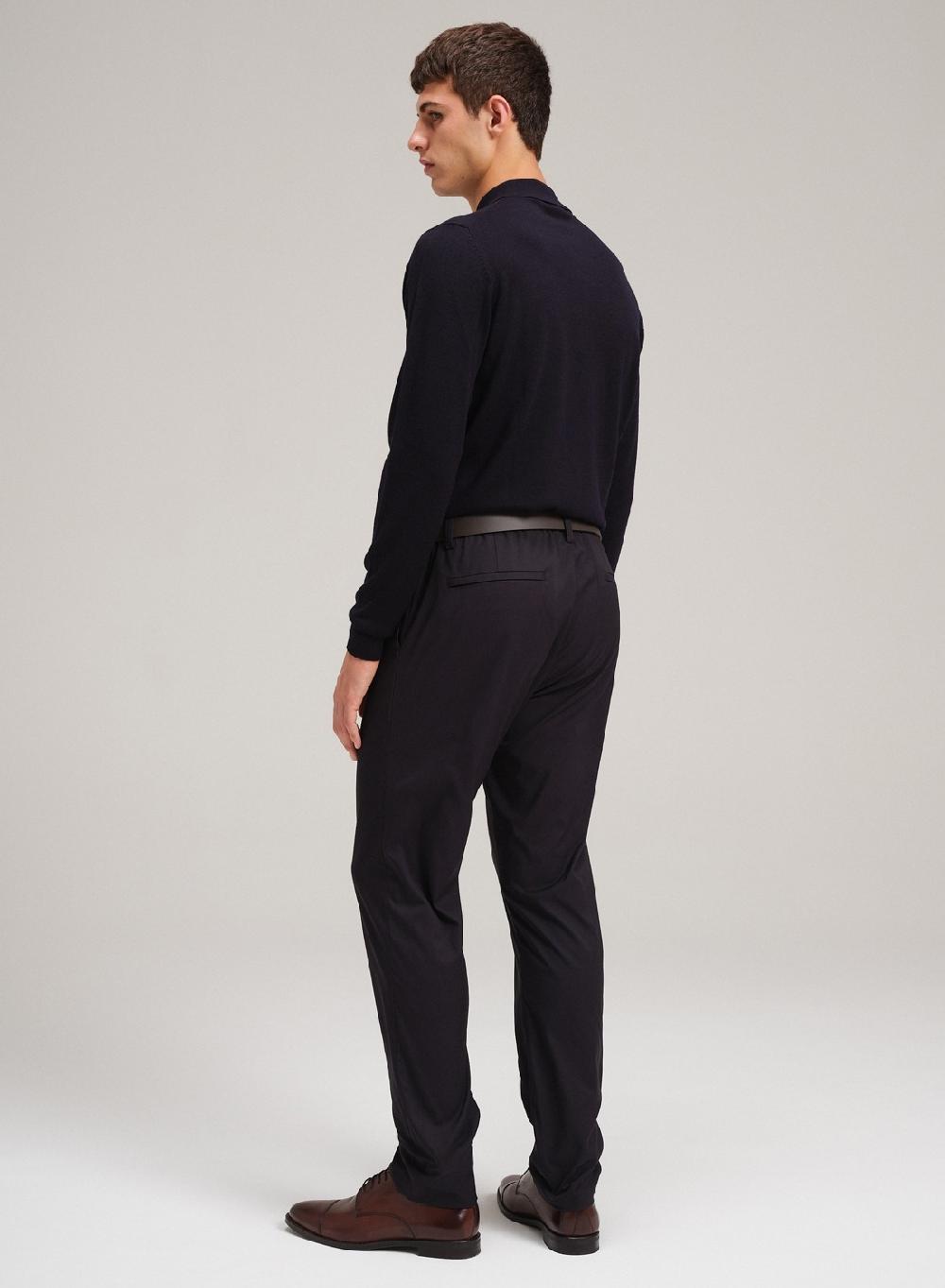 Etiqueta negra Chomba merino Oferta especial de fábrica