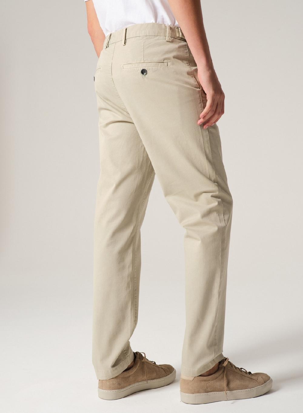 Etiqueta negra Pantalon trabas gabardina lavado En oferta