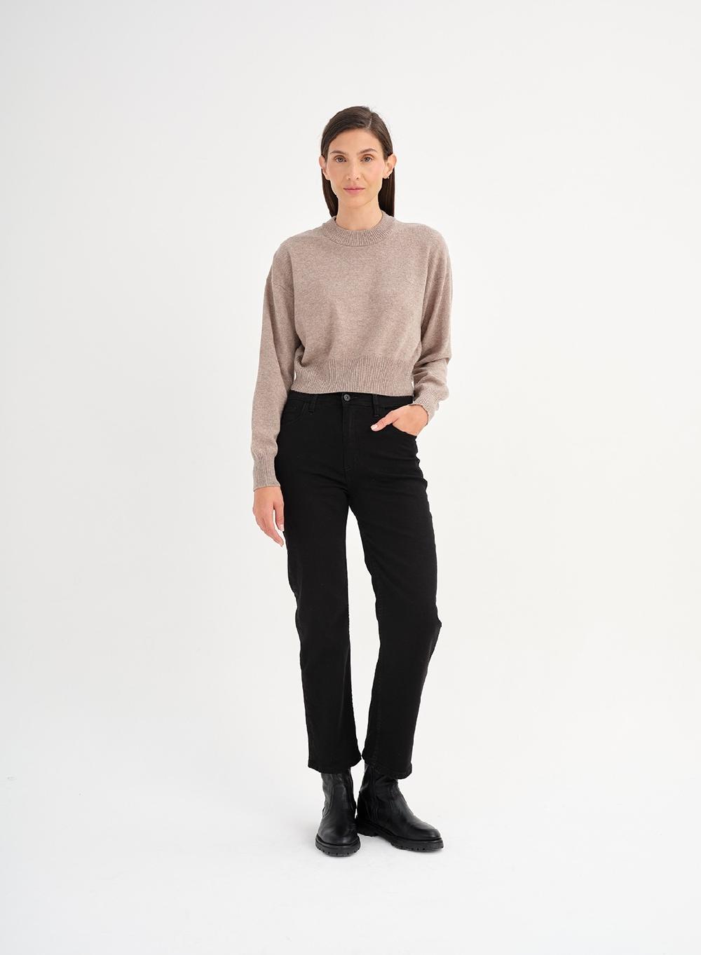 Etiqueta negra Sweater O tejido lana cashmere Ofertas