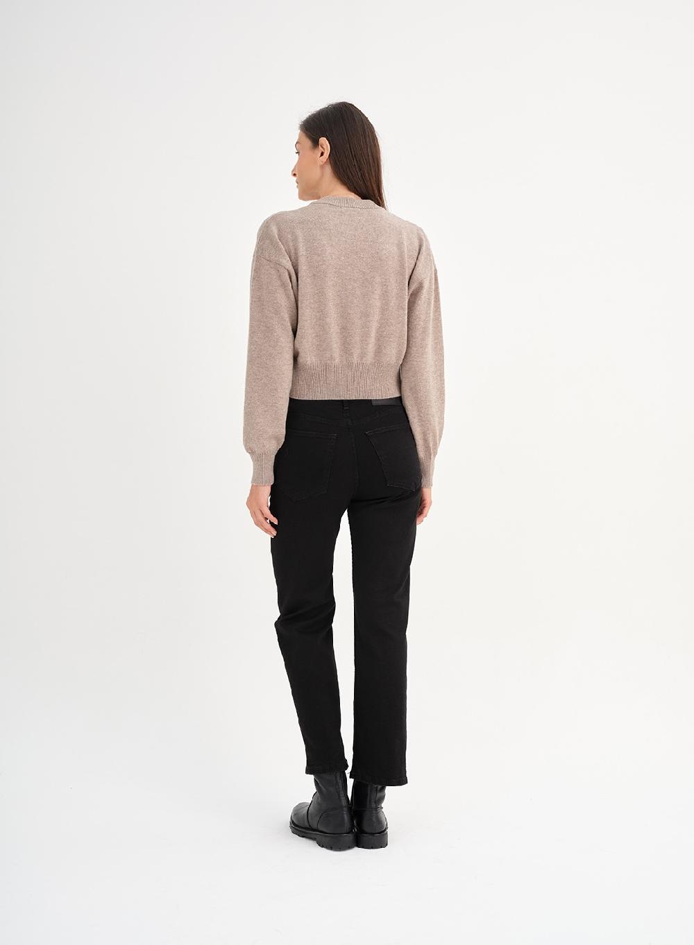 Etiqueta negra Sweater O tejido lana cashmere Ofertas