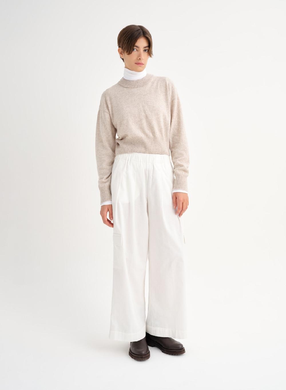 Etiqueta negra Sweater O tejido lana cashmere Rebajas baratas