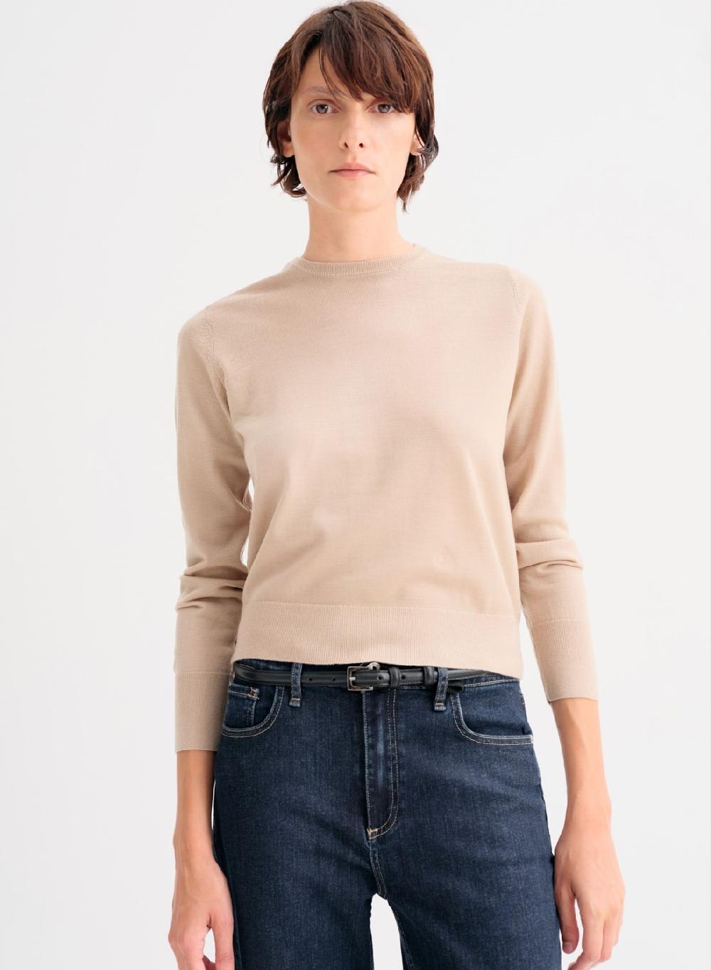 Etiqueta negra Sweater clasico merino Tienda