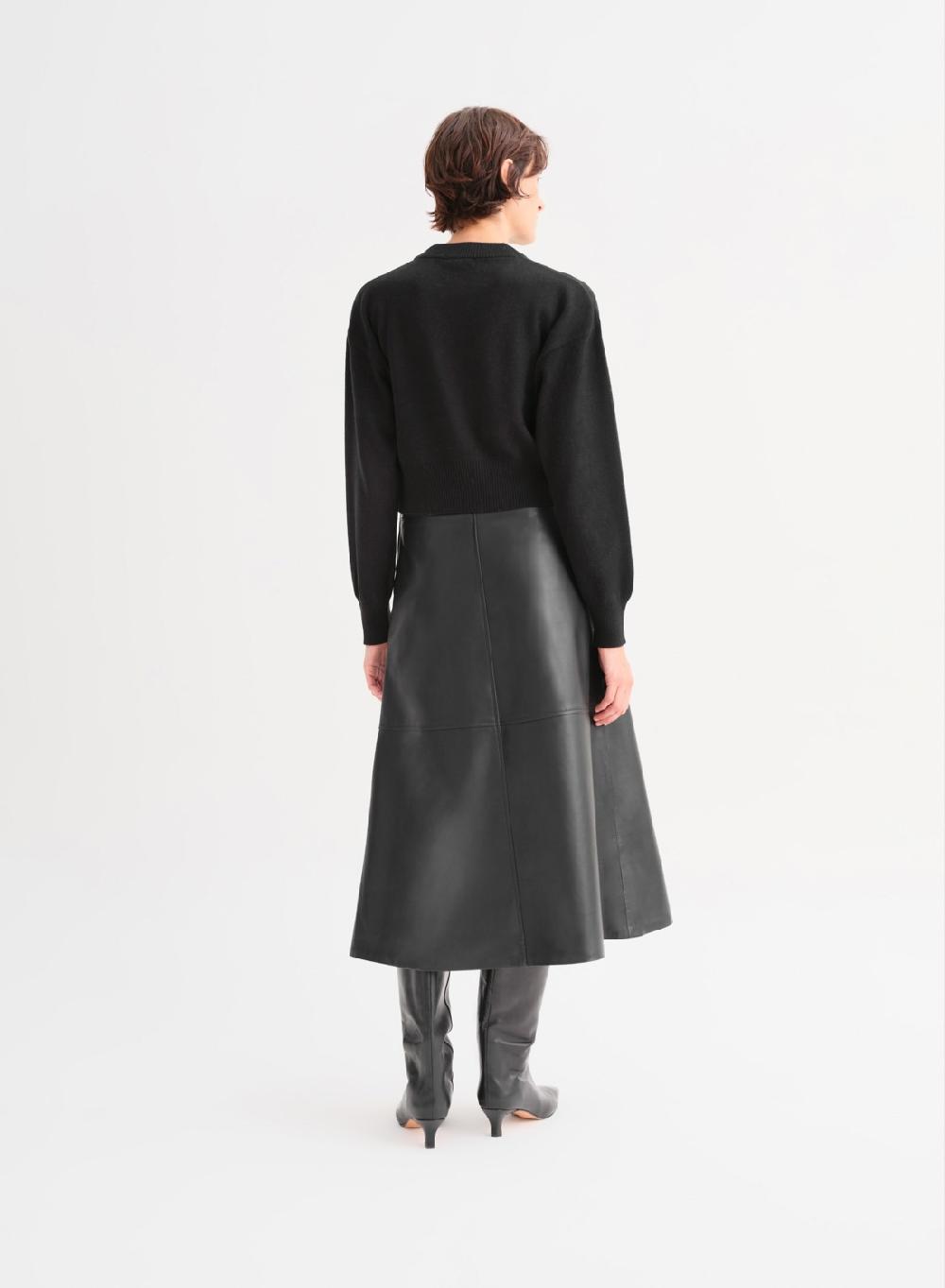 Etiqueta negra Sweater O tejido lana cashmere Tienda
