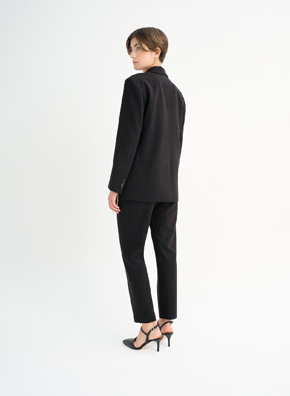 Etiqueta negra Saco formal brillos Liquidación