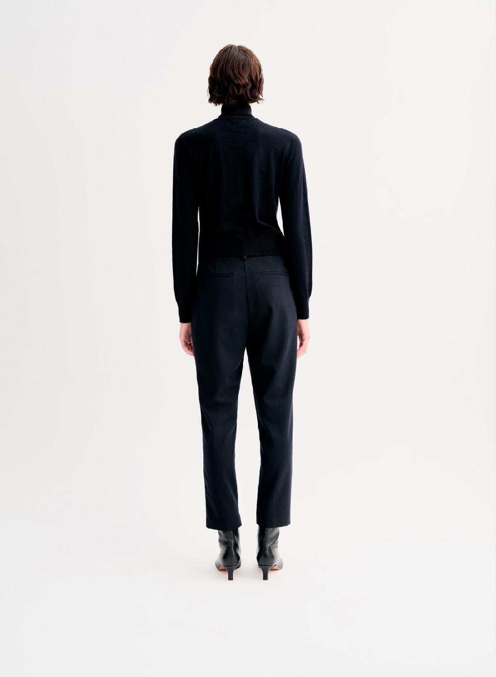 Etiqueta negra Pantalon sastre formal Rebajas top