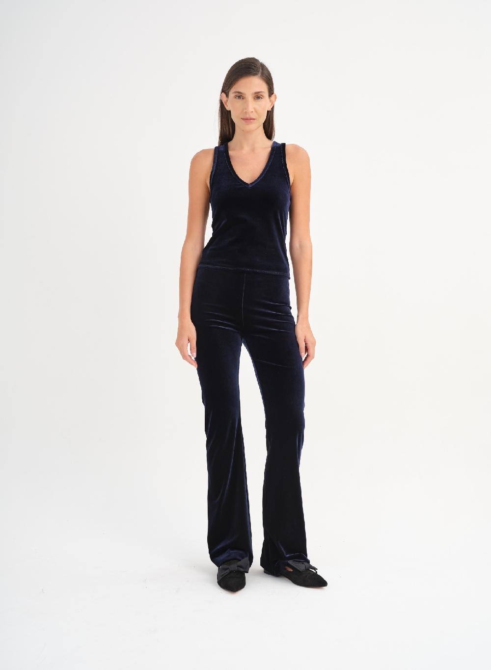 Etiqueta negra Pantalon terciopelo spandex Últimos 2 días