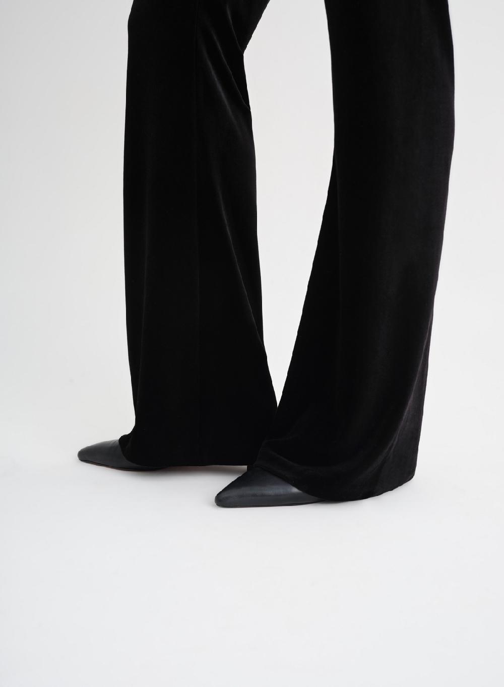 Etiqueta negra Pantalon terciopelo spandex Último día