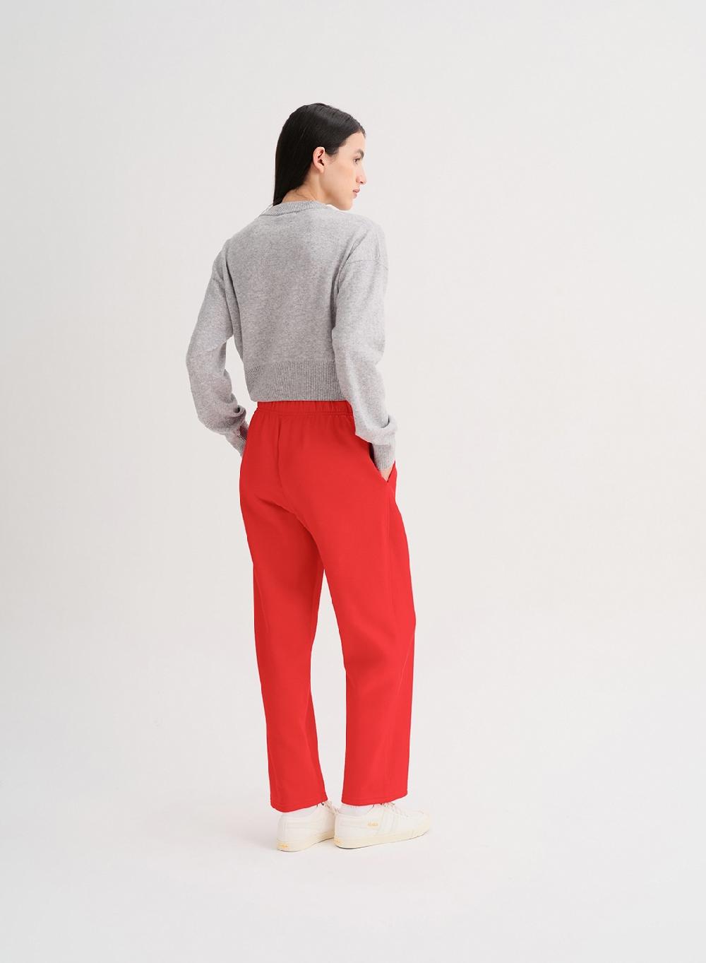 Etiqueta negra Pantalon french terry Ahorra y exporta