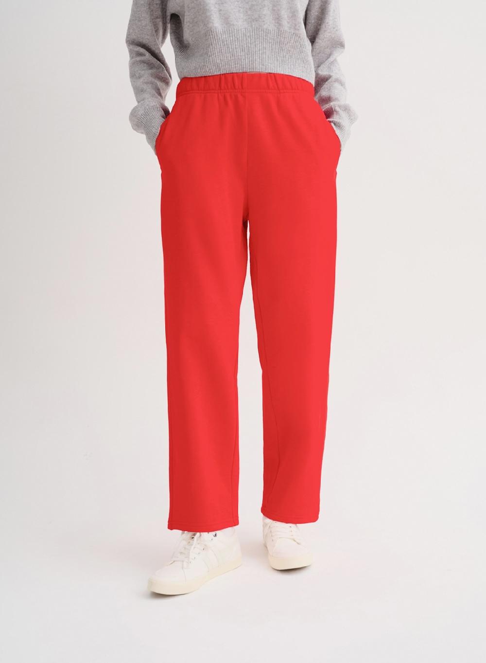 Etiqueta negra Pantalon french terry Ahorra y exporta