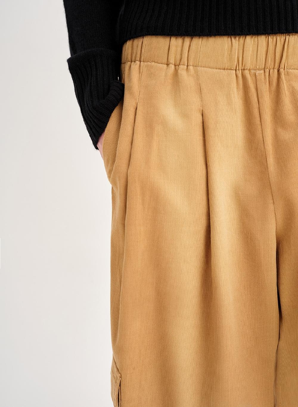 Etiqueta negra Pantalon tabla corderoy Ofertas especiales