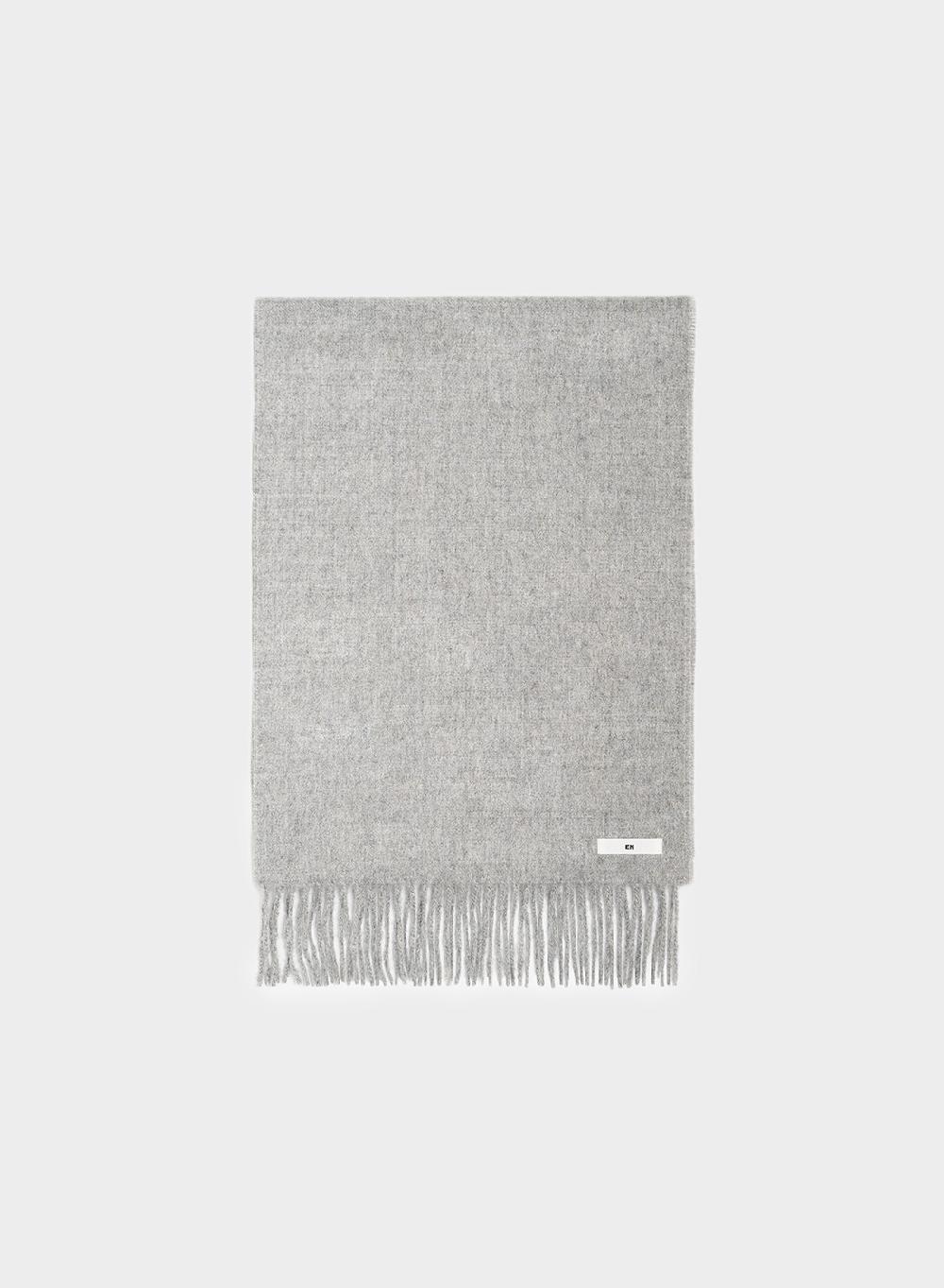 Etiqueta negra Bufanda alpaca Liquidación