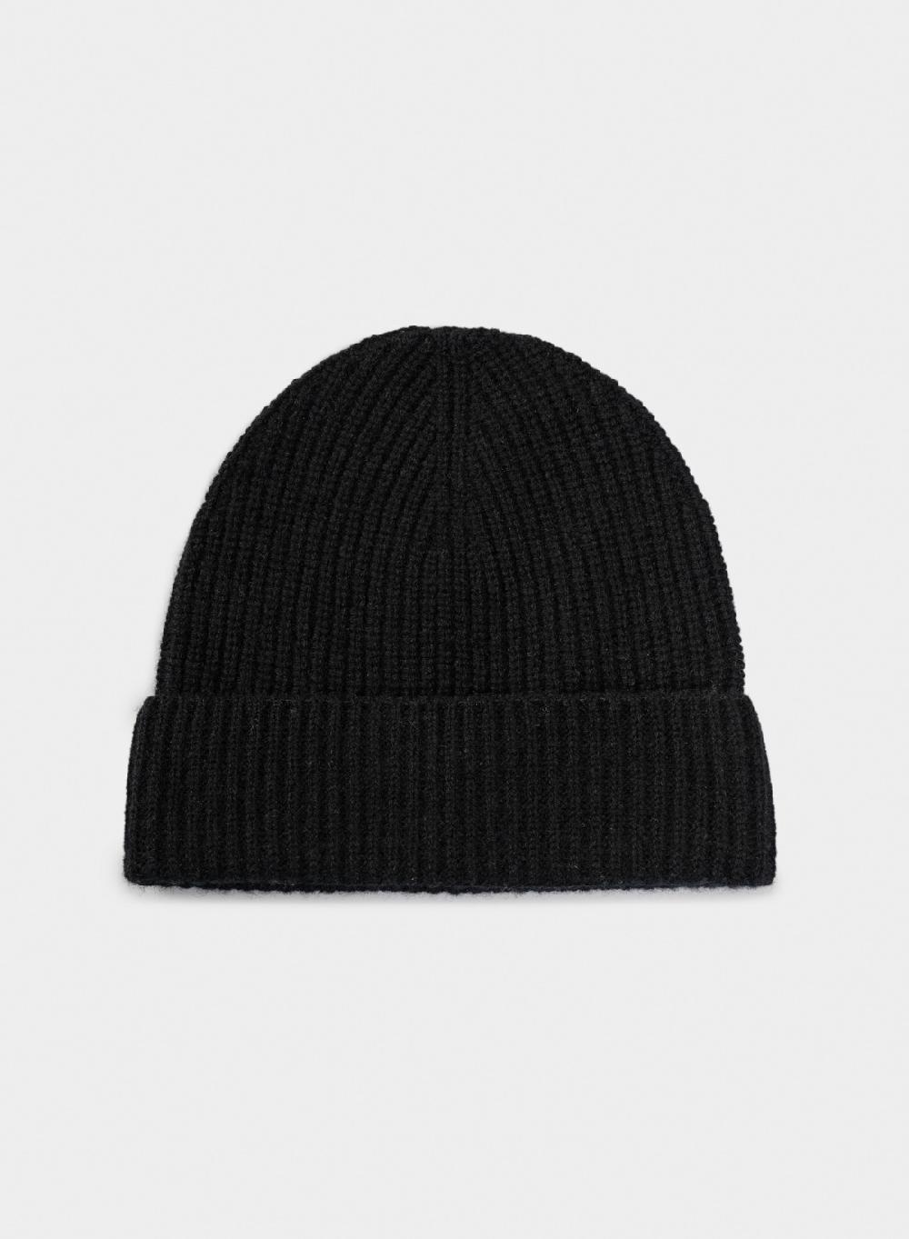 Etiqueta negra Gorro tejido Envío internacional gratuito