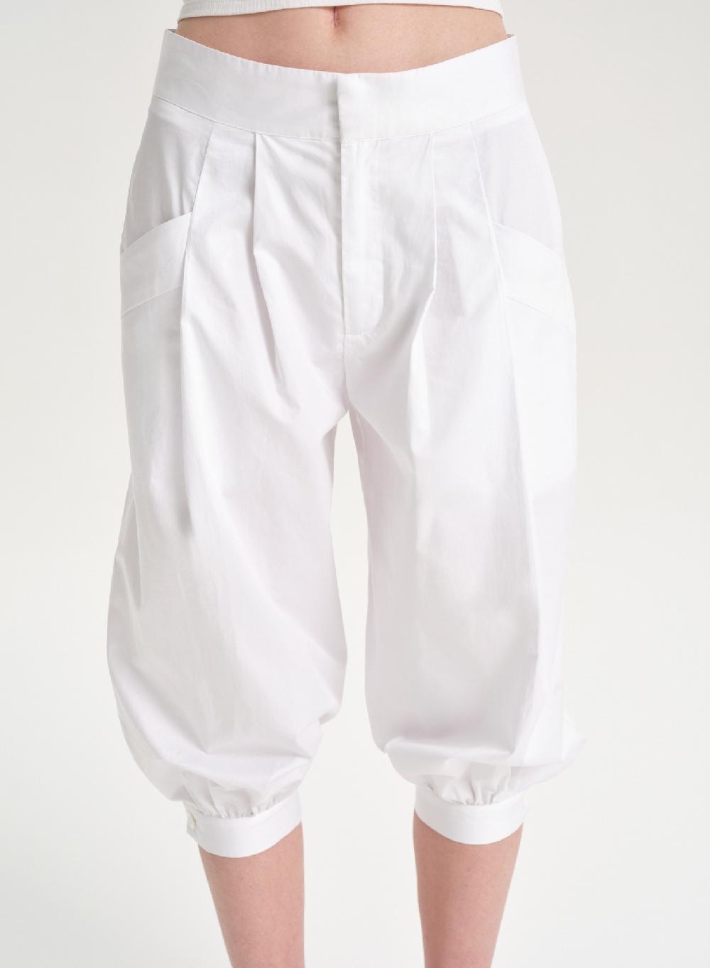 Etiqueta negra Pantalon balloon poplin Grandes ahorros