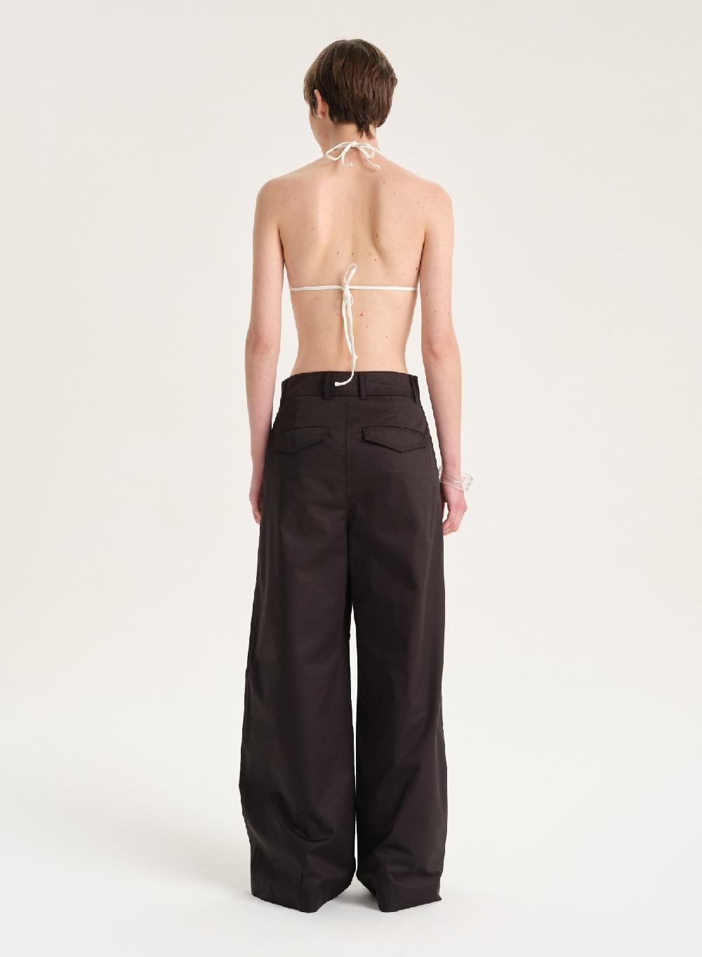 Etiqueta negra Pantalon poplin Precio ultrabajo