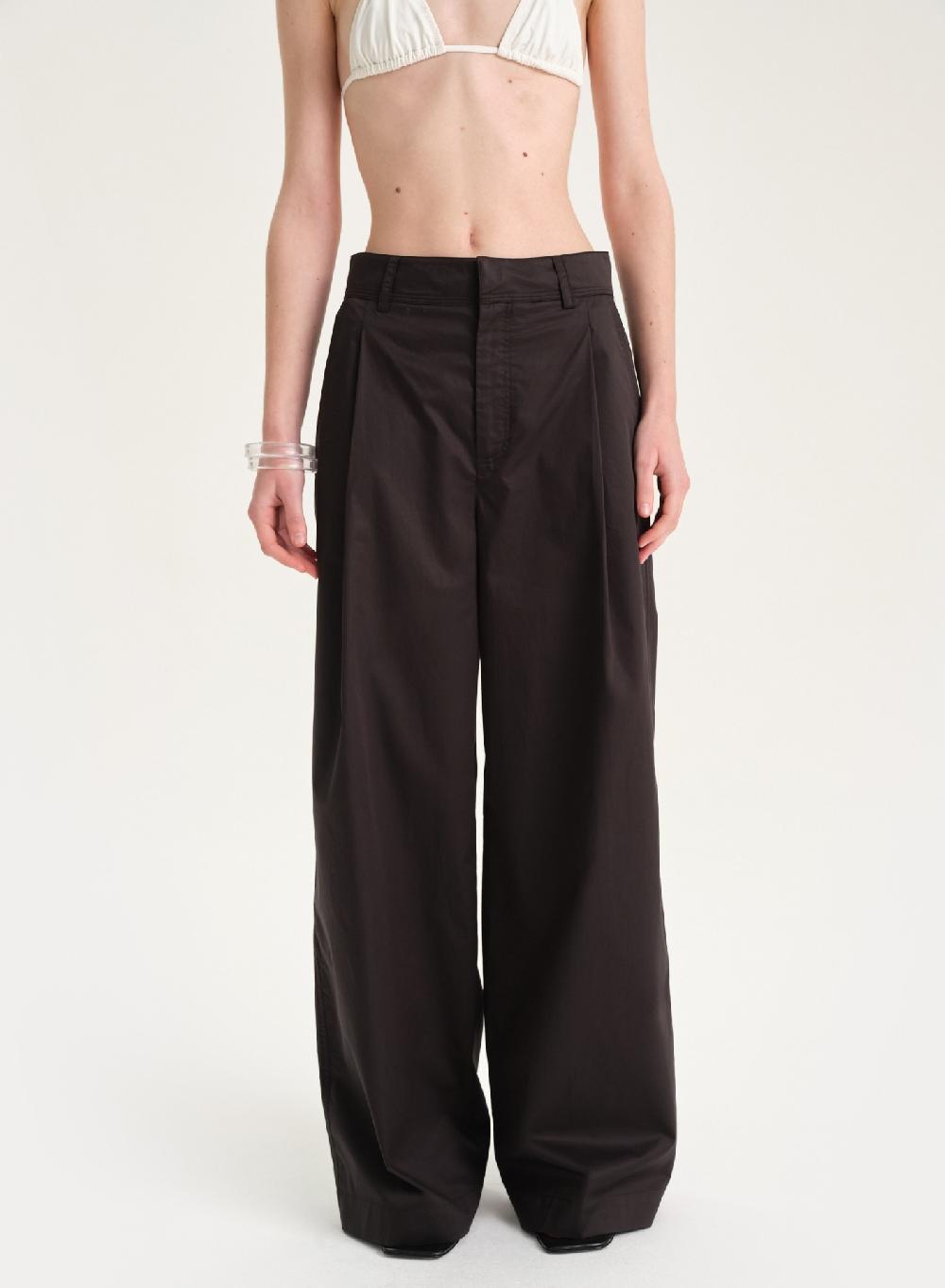 Etiqueta negra Pantalon poplin Precio ultrabajo