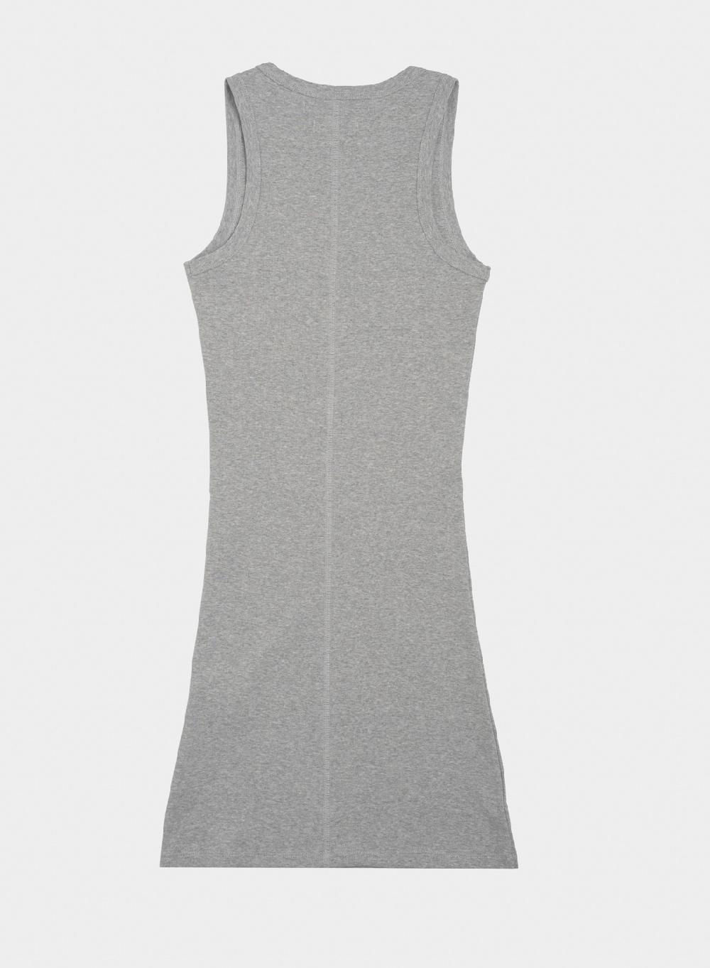 Etiqueta negra Vestido Rib En oferta