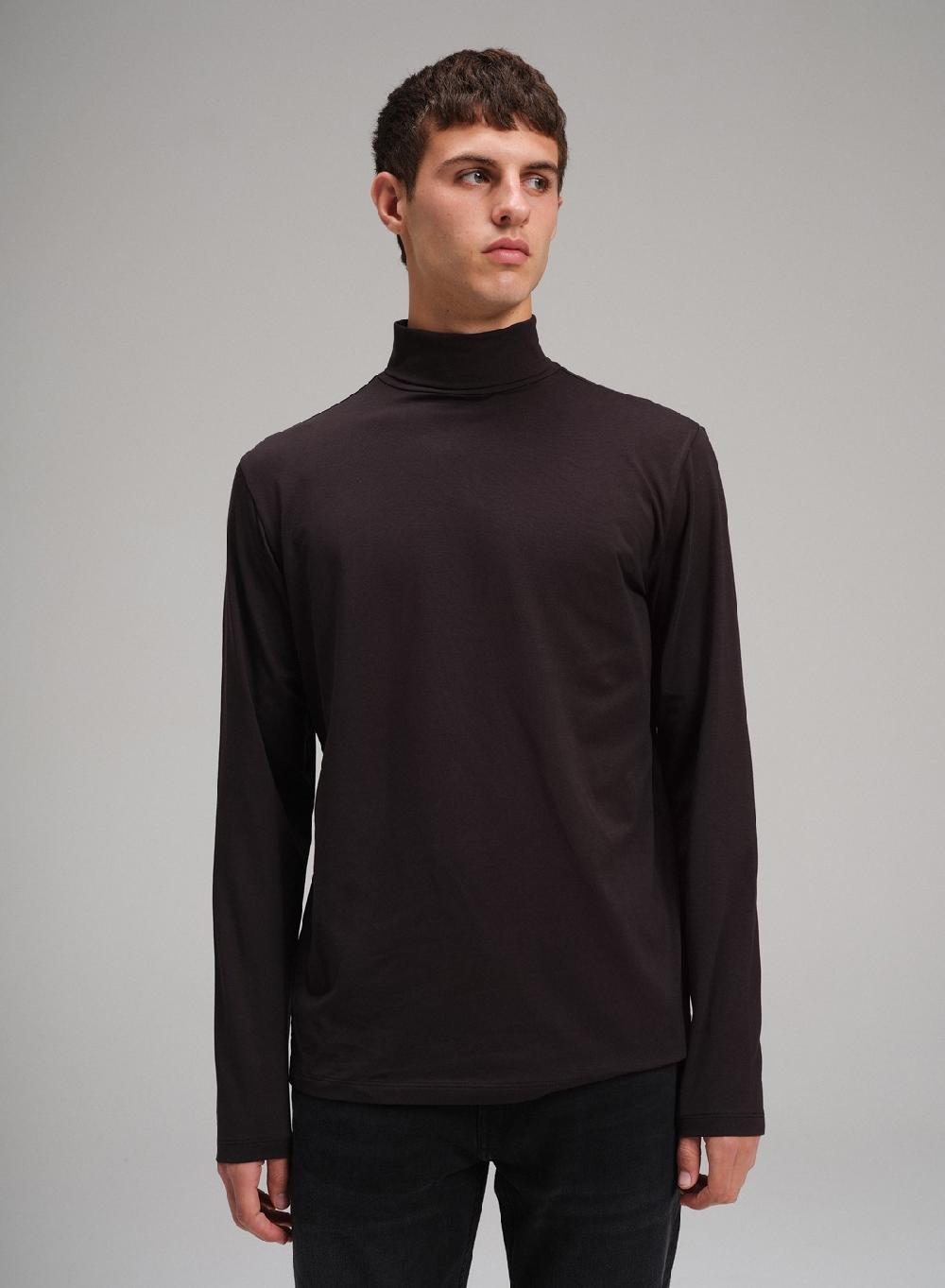 Etiqueta negra Polera algodon spandex Envío gratis