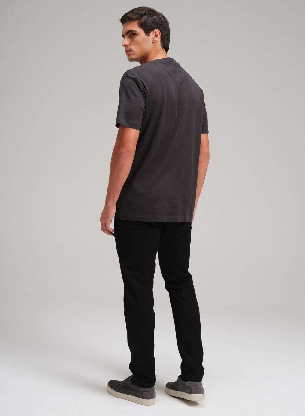 Etiqueta negra Remera cuello redondo boxy luxury touch COMPRAR AHORA