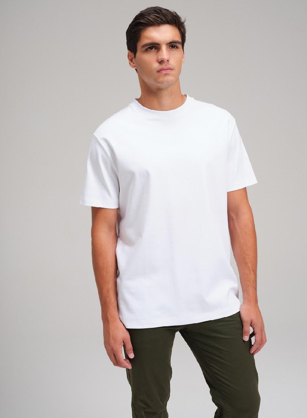 Etiqueta negra Remera cuello redondo boxy luxury touch ÚLTIMAS EDICIONES
