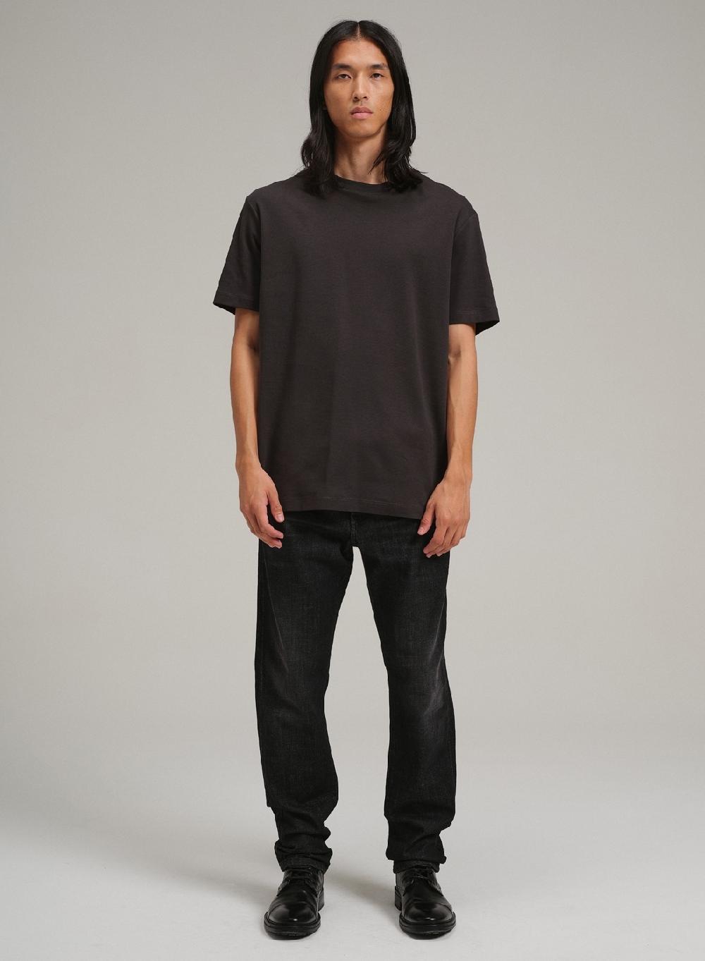 Etiqueta negra Remera cuello redondo boxy luxury touch Últimos 2 días