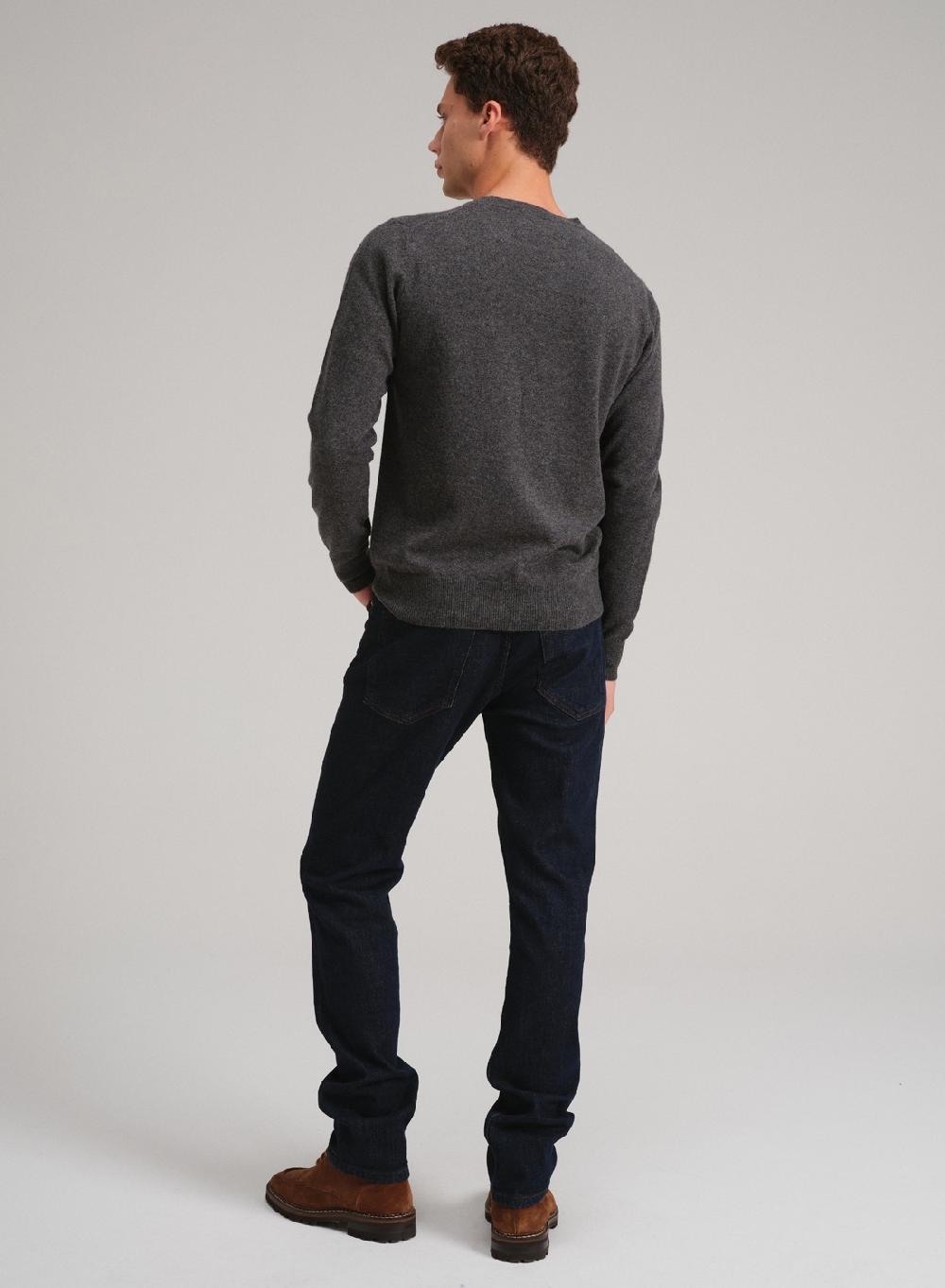 Etiqueta negra PREVENTA - Sweater cuello U cashmere Superdescuento