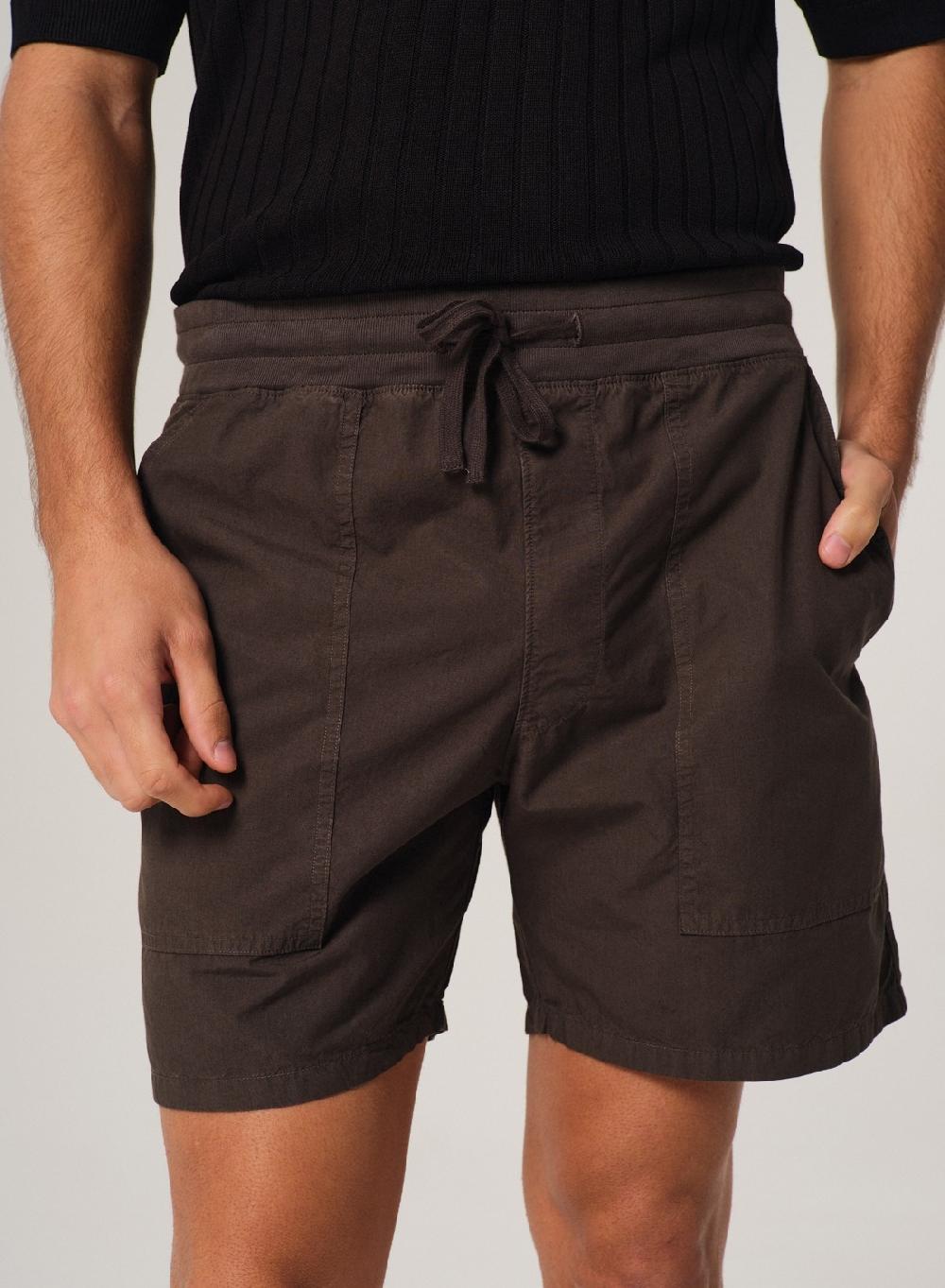 Etiqueta negra SHORT PAPER TOUCH GARMENT DYE Ofertas