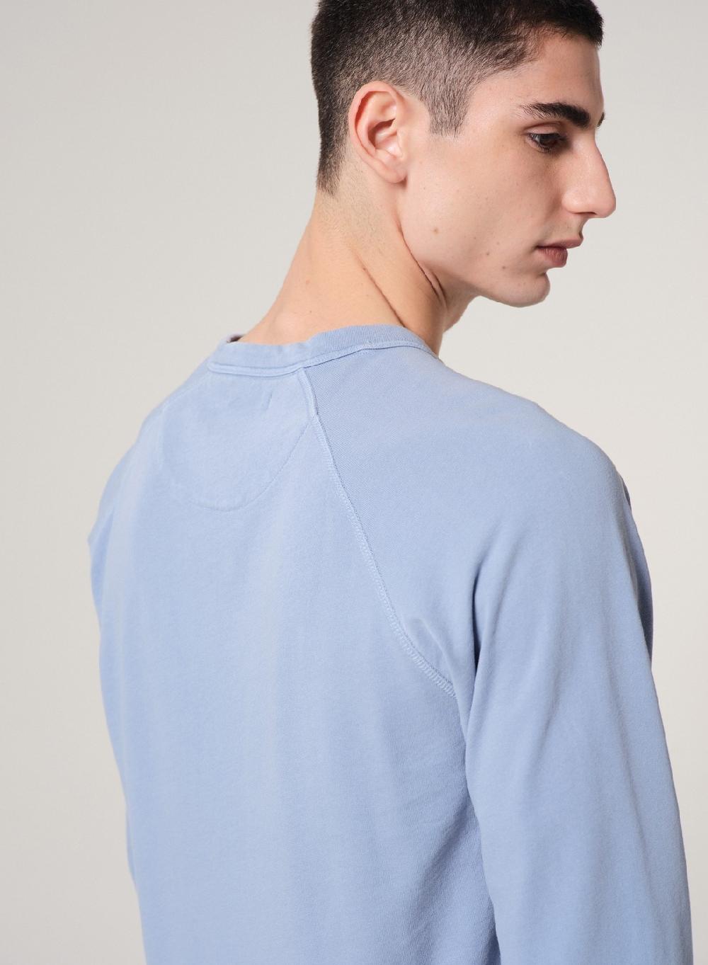 Etiqueta negra Buzo cuello U french terry liviano Tienda