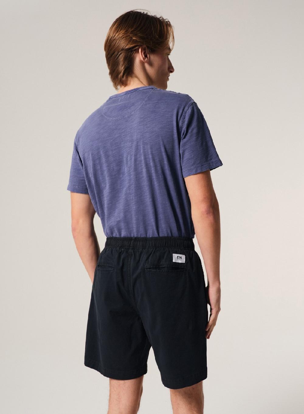 Etiqueta negra Easy short gabardina garment dye Rebajas top