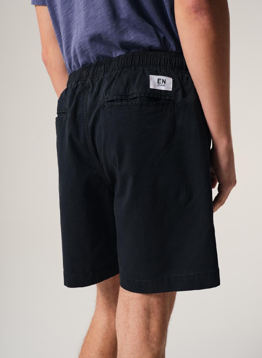 Etiqueta negra Easy short gabardina garment dye Rebajas top