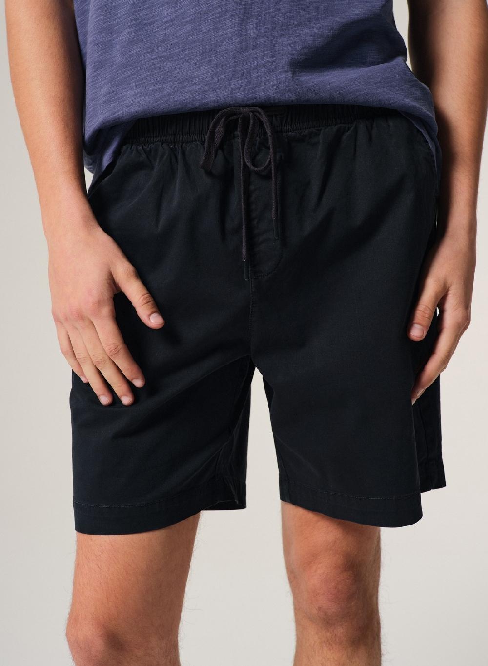 Etiqueta negra Easy short gabardina garment dye Rebajas top
