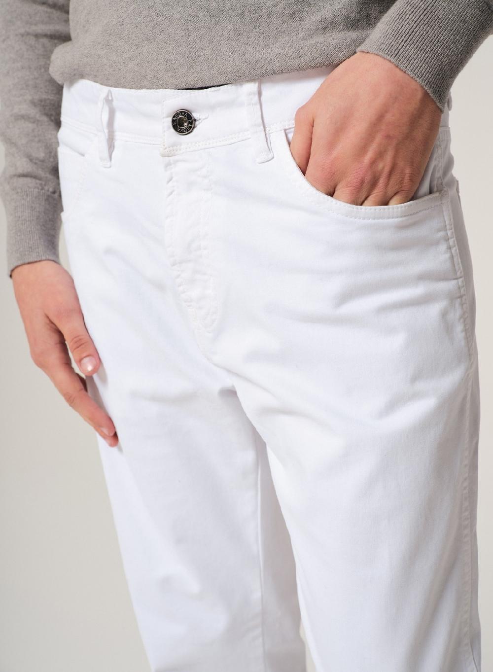 Etiqueta negra Pantalon cinco bolsillos twill garment wash Envío internacional gratuito