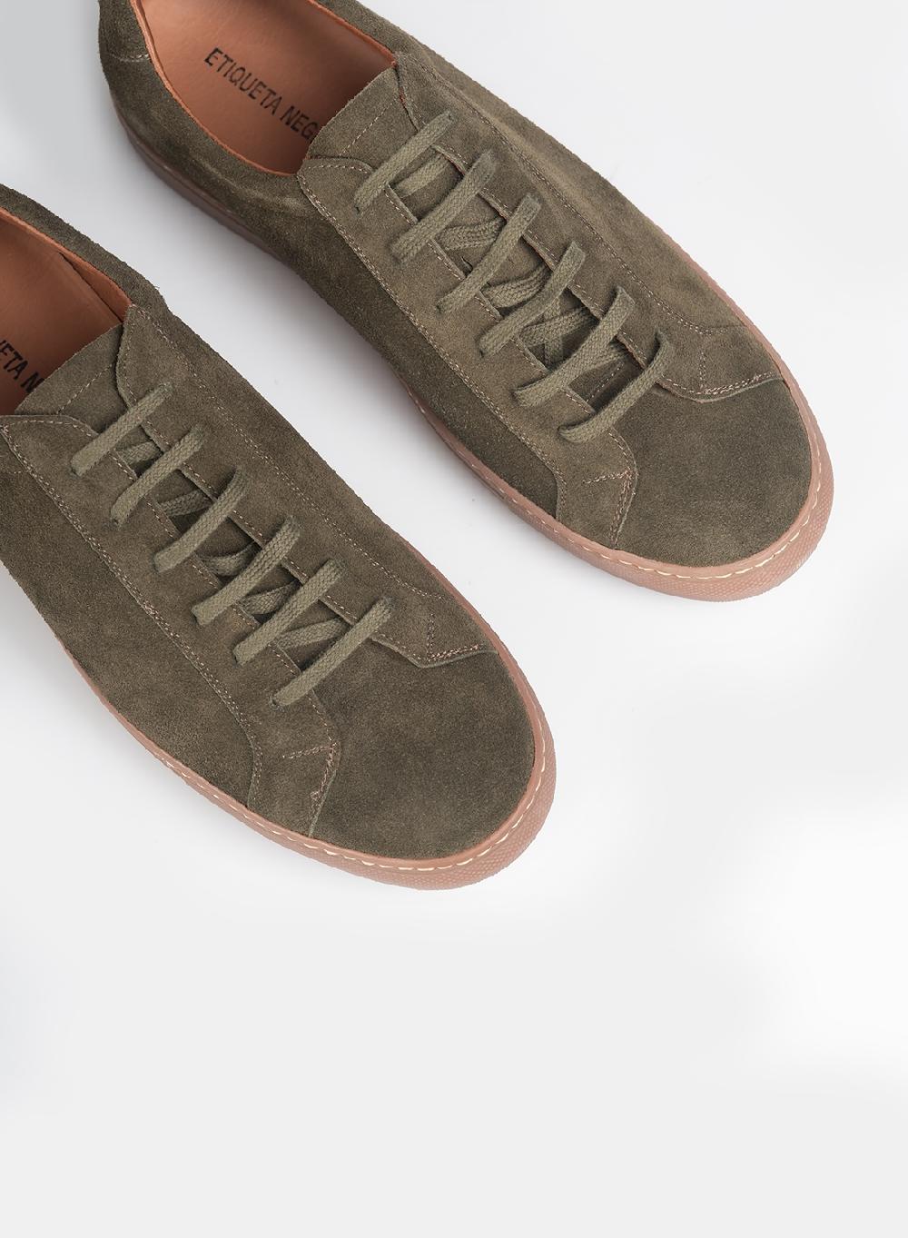 Etiqueta negra Zapatilla basica descarne Gum Rebajas baratas