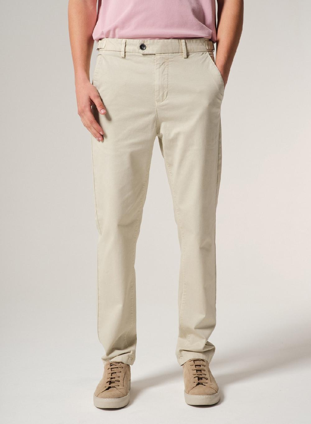 Etiqueta negra Pantalon trabas gabardina lavado Tienda