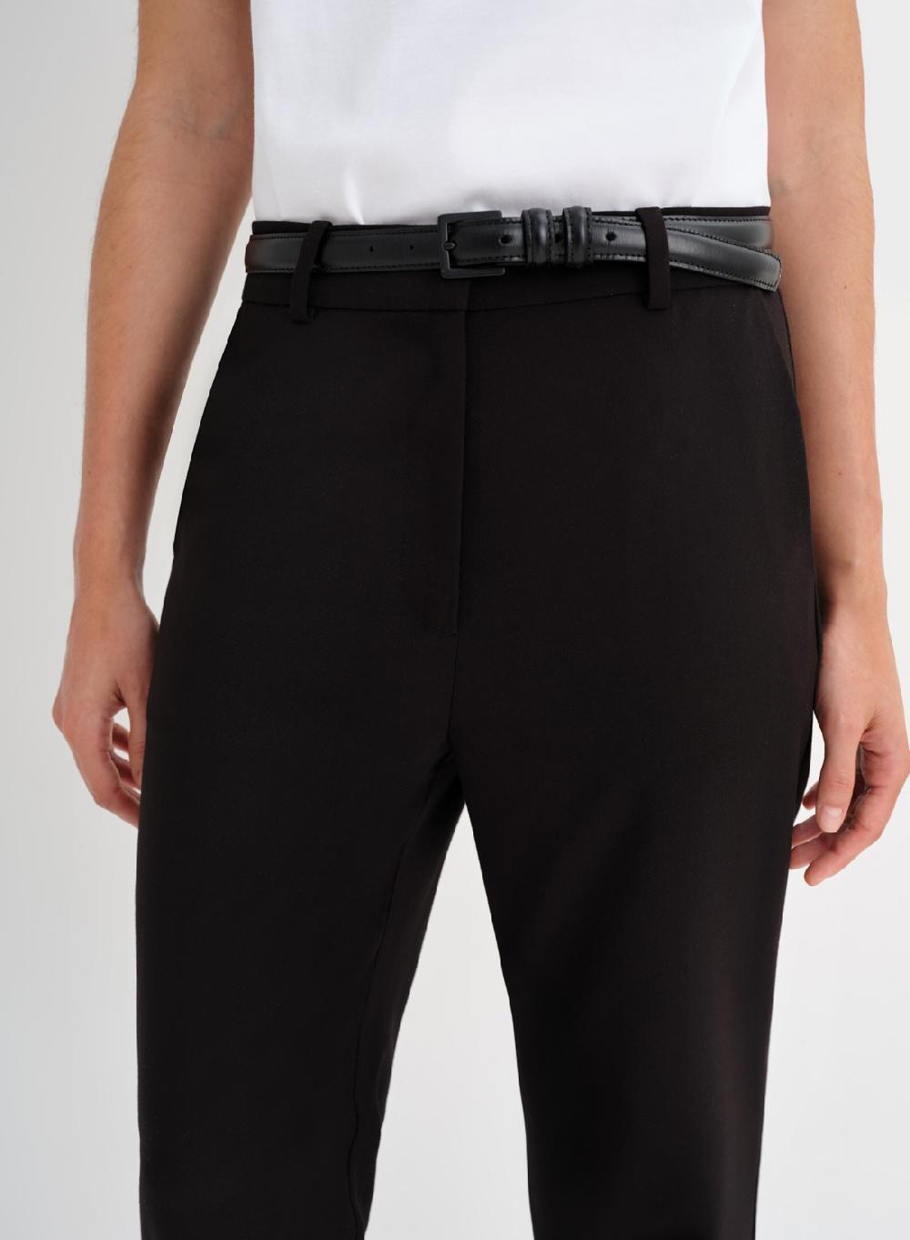 Etiqueta negra Pantalon sastre formal Envío gratis