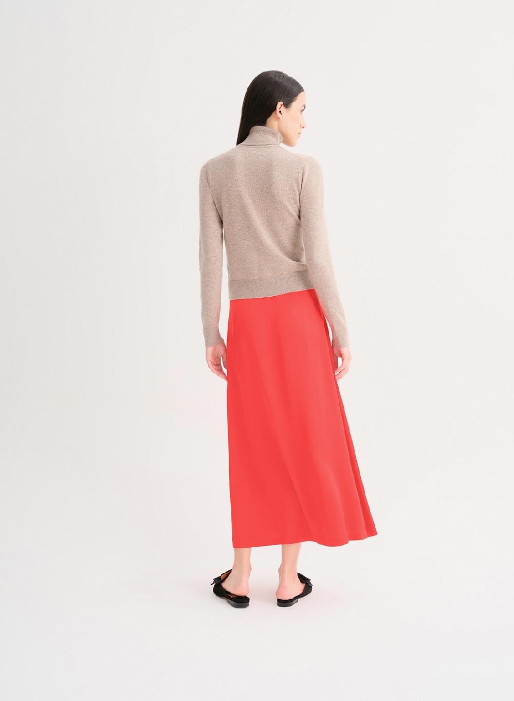 Etiqueta negra Polera tejida lana cashmere Descuentos del mes