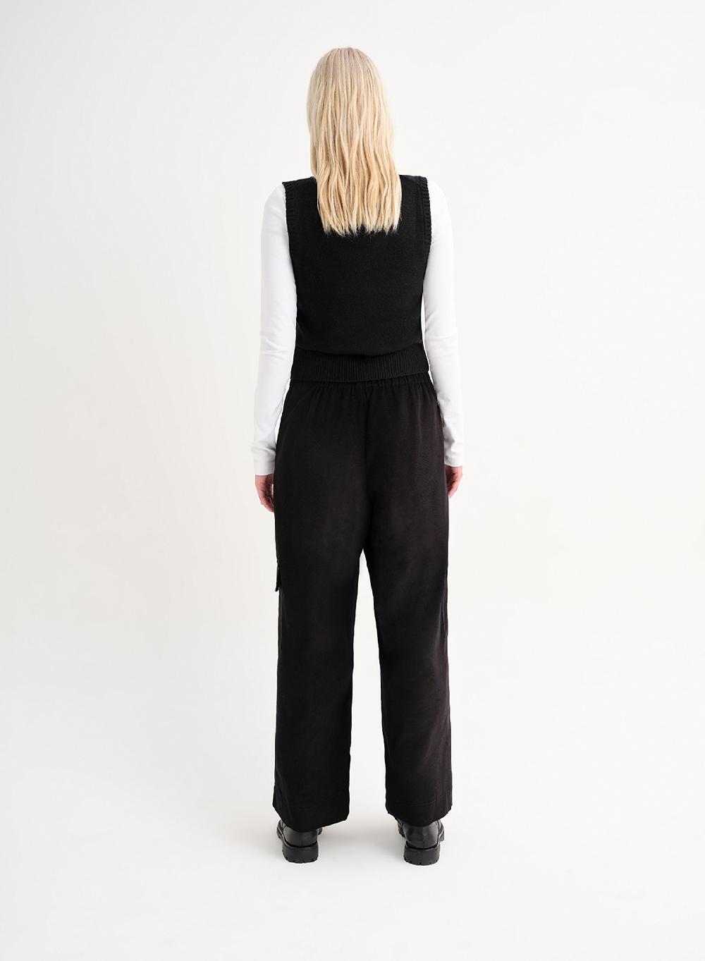 Etiqueta negra Pantalon tabla corderoy Rebajas top