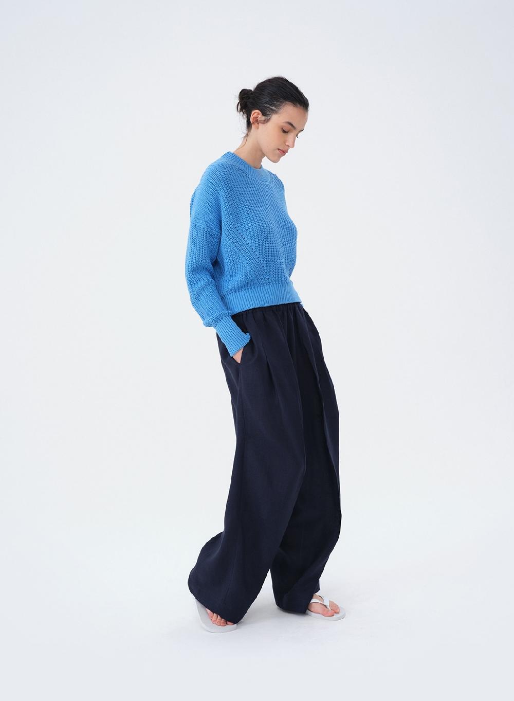 Etiqueta negra Sweater punto ingles algodon
