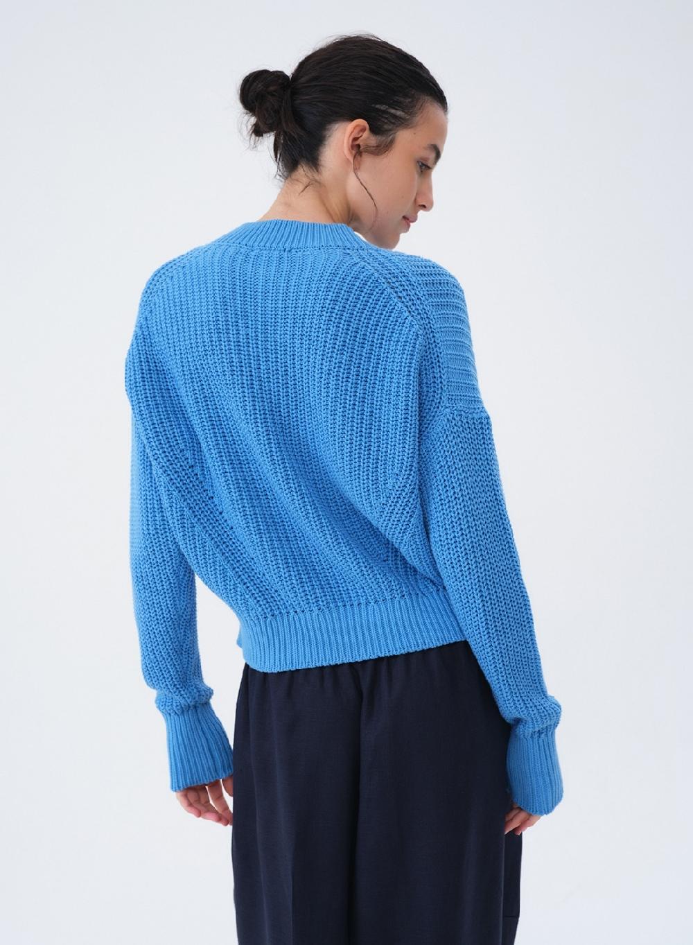 Etiqueta negra Sweater punto ingles algodon Grandes descuentos