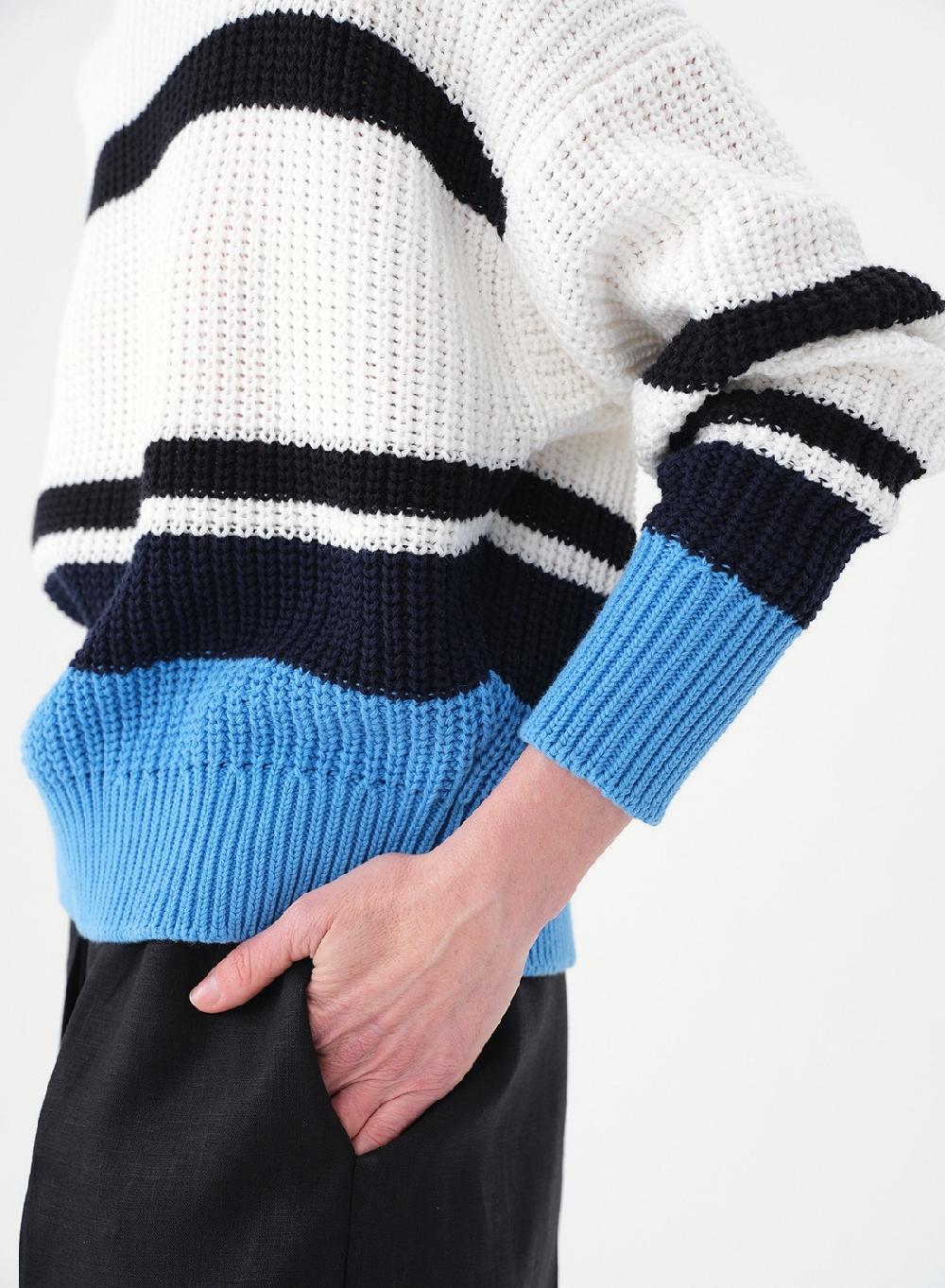 Etiqueta negra Sweater punto ingles Tienda de fábrica